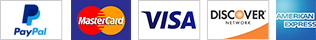 Supported credit cards